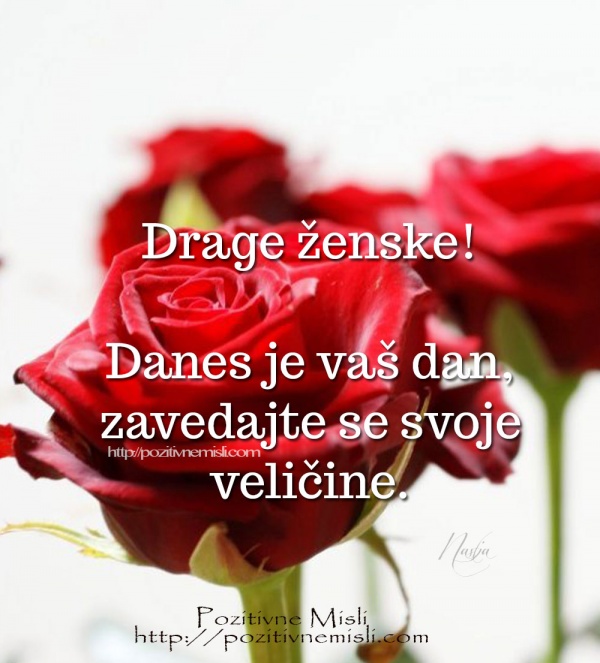 8. marec – Drage dame, danes je naš praznik