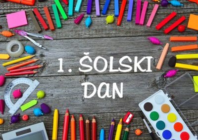 Prvi šolski dan